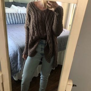 Free People Chunky Knit Sweater